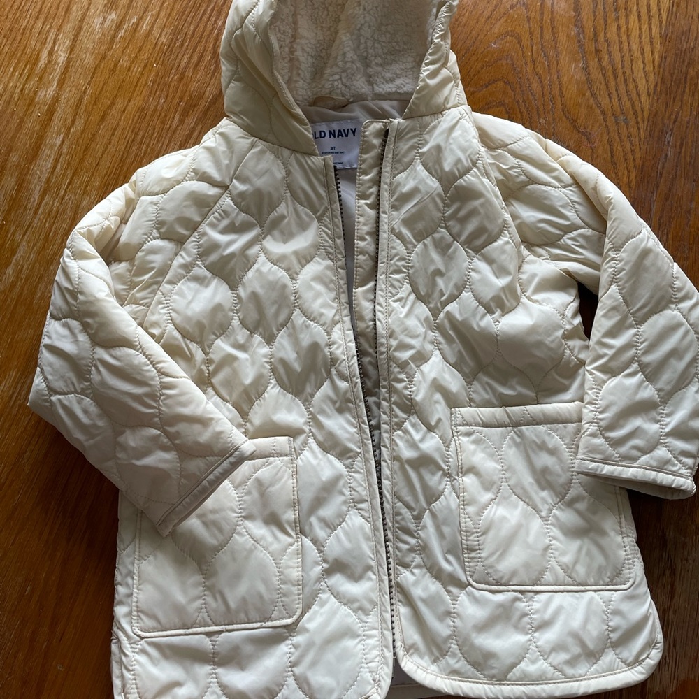 Old Navy hooded jacket 3T